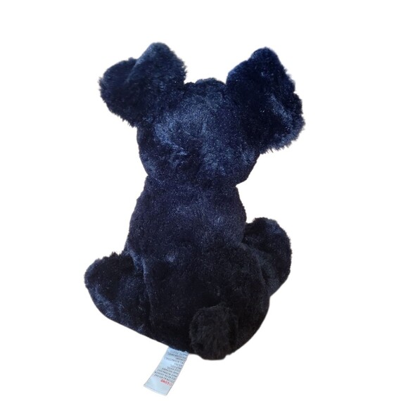 Gund Mazie Black Dog Plush Stuffed Animal Labrador Floppy Stand Up Ears 12" - Picture 4 of 6